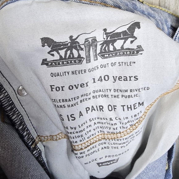 LEVIS 511 STONEWASHED JEANS 33 X 32 SLIM STRAIGHT STRETCH - Picture 8 of 9